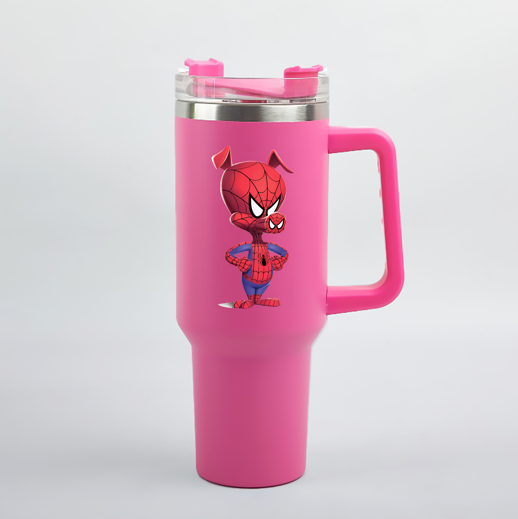 （画像用） Spider Man スパイダーマン 1200mL車用タンブラー（カラープリント）